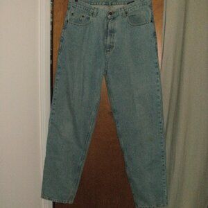 Vintage Studio Bill Blass Classic Denim Blue Jeans Jeanwear !00% Cotton 36x34
